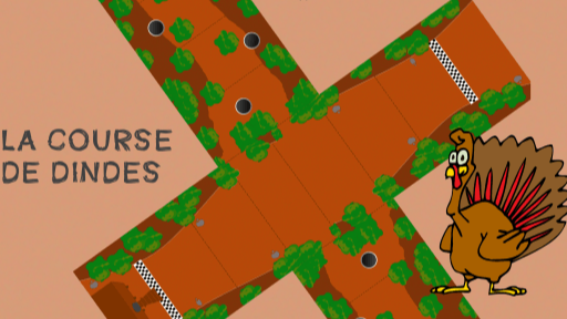 La course de dinde